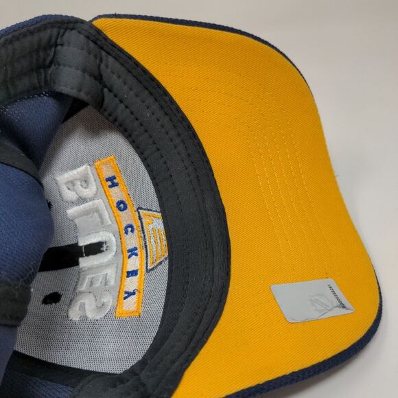 Adidas Men's NHL St. Louis Blues Hockey Hat Blue Size S/M Embroidered - Picture 11 of 13